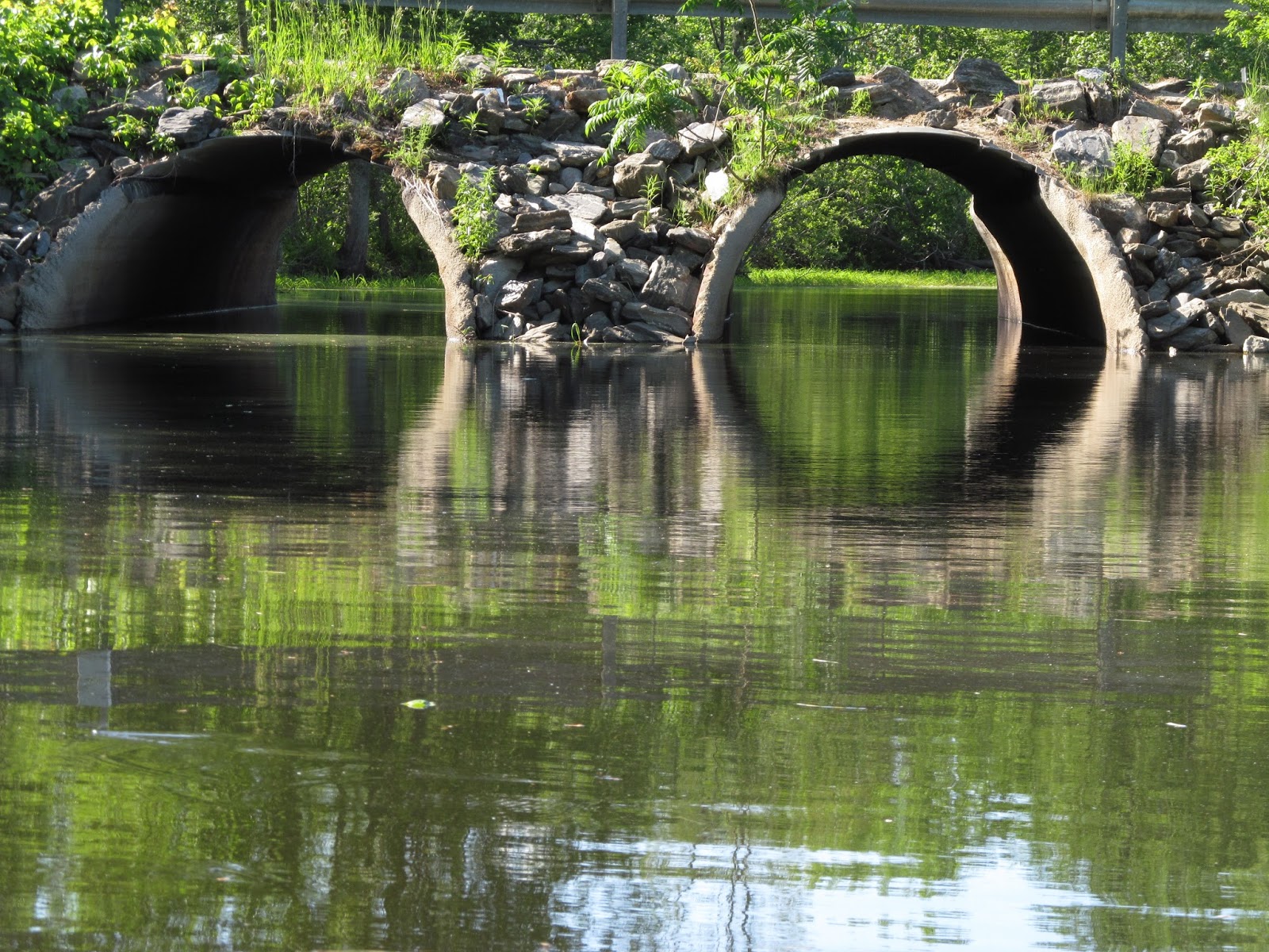 Recreational Kayaking in Maine Upper Pleasant Pond, Richmond, Maine
