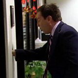 andy bernard punching wall andy bernard punching wall