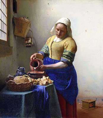 Johannes Vermeer Milkmaid