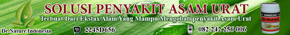 obat asam urat tradisional manjur