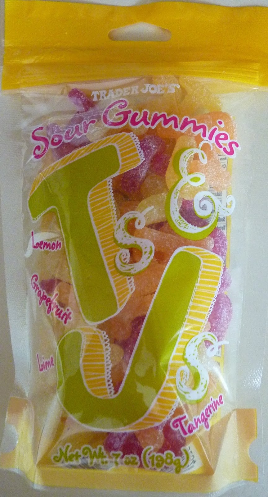 What's Good at Trader Joe's? Trader Joe's Sour Gummies T's & J's
