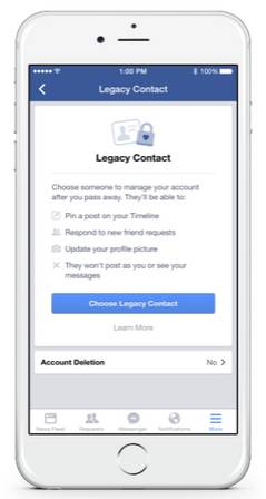 Fb Legacy Contact fitur ahli waris facebook