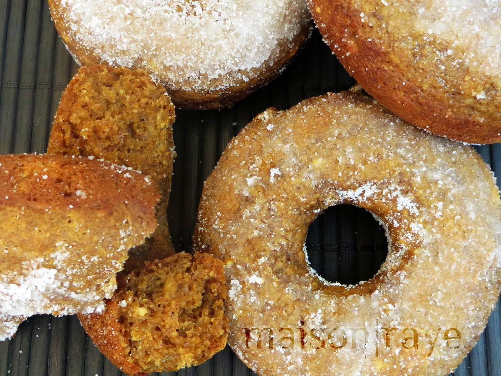 maisonraye Molasses Doughnuts (Baked!)