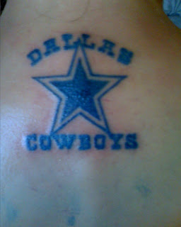 Dallas Cowboys Tattoo Ideas - Dallas Cowboys Tattoo Design Photo Gallery