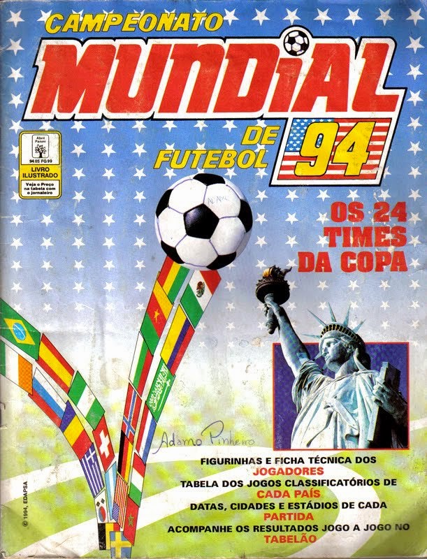 Copa do Mundo – 1994  Sumulas-Tchê - Almanaque