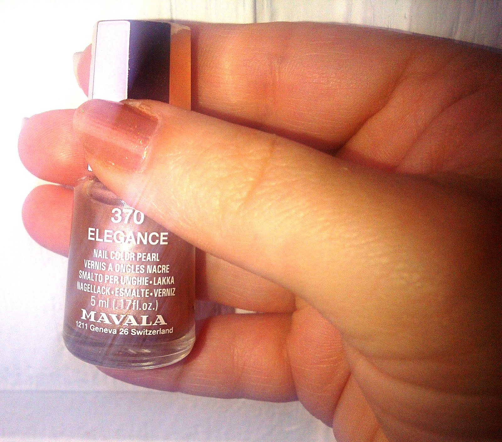 BeautySwot Nails Of The Day Mavala Elegance