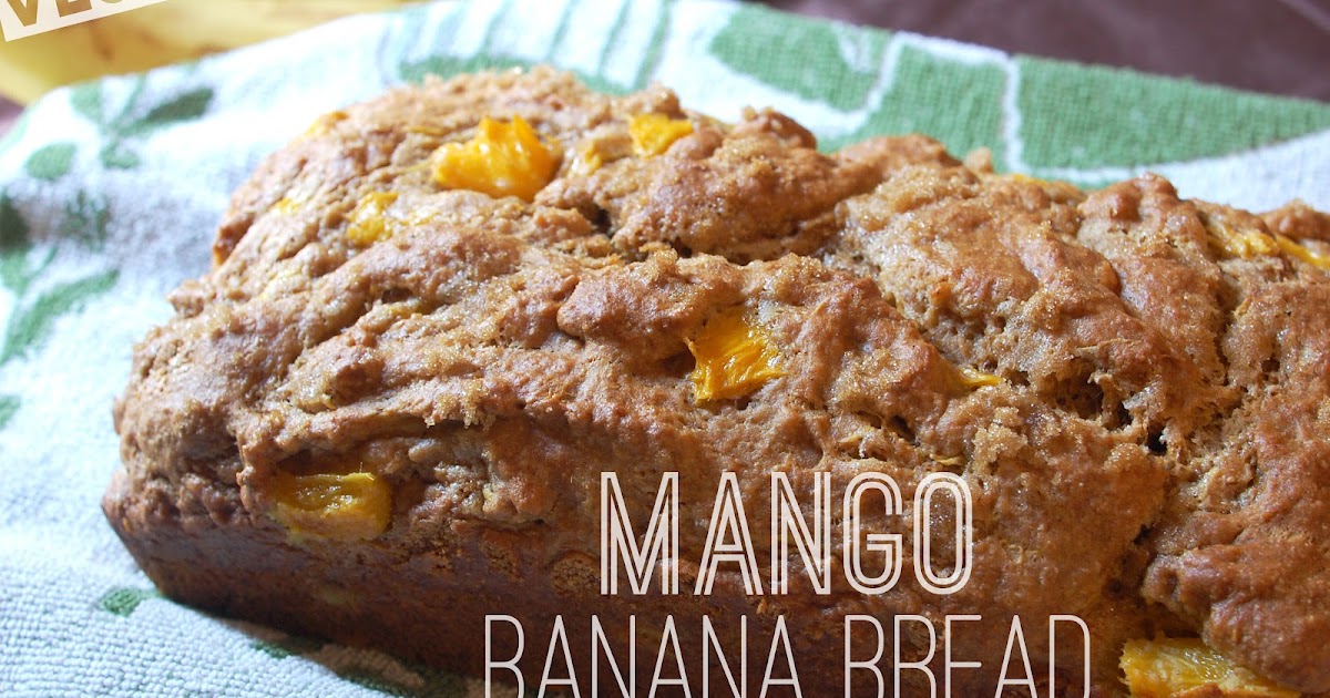 VeganFling Mango Banana Bread