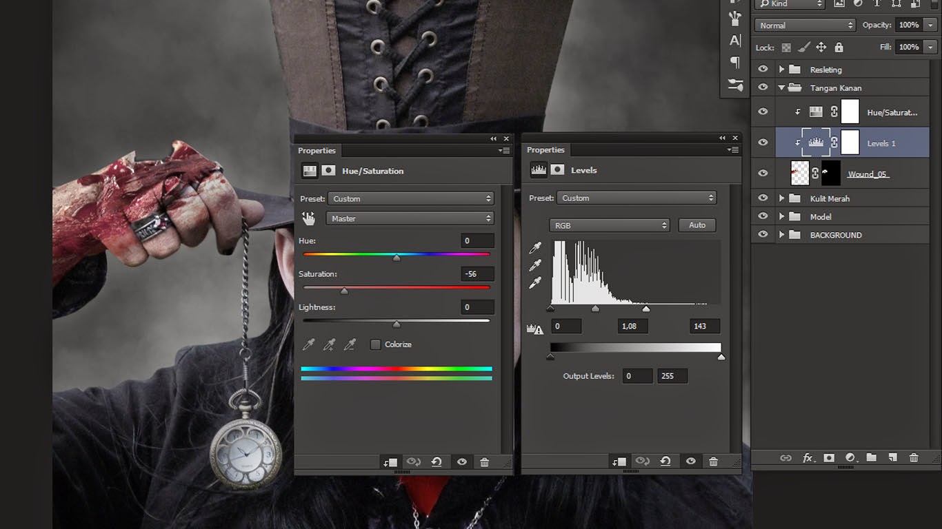 Extreme Tutorial Zombie dengan Photoshop Extreme Tutorial Zombie dengan Photoshop