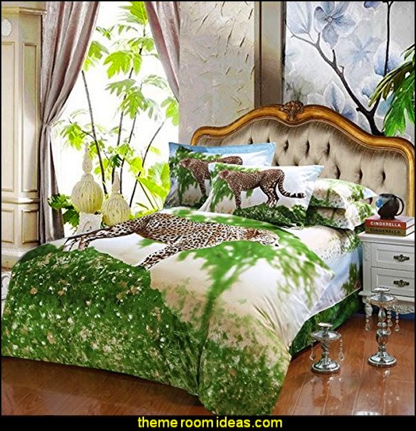 Decorating theme bedrooms Maries Manor wild animal print bedroom
