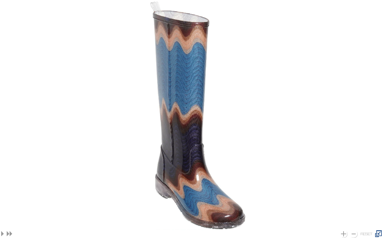 missoni rain boots