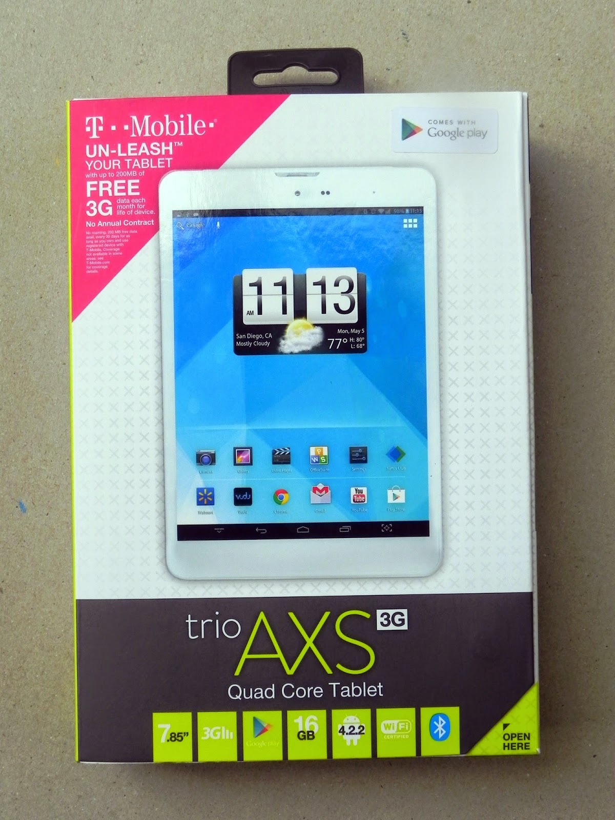 Smart n Snazzy TMobile Free Data For Life Tablet DIY Tablet Case