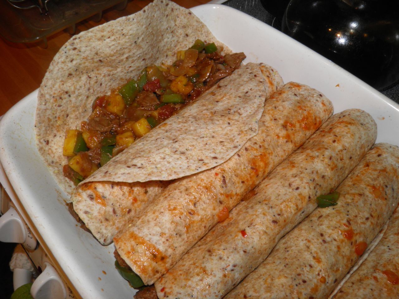 Docaitta Lifestyle Recipe Beef Pineapple Enchiladas