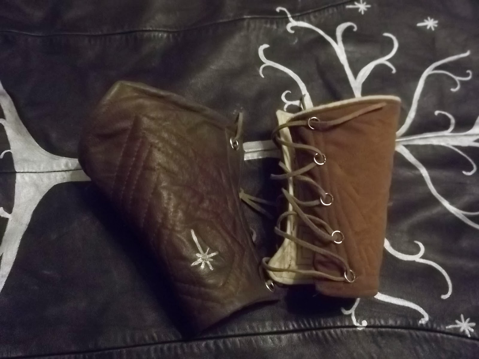 Making Rivendell in the Desert Making Bracers/Vambraces/Gauntlets Part