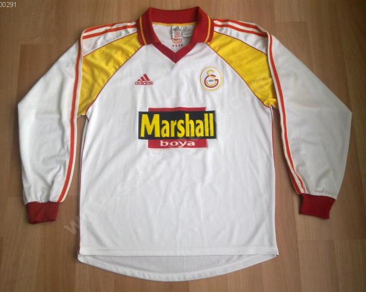Galatasaray Forma Dukkani 1999 2000 Galatasaray Beyaz Forma Uzun