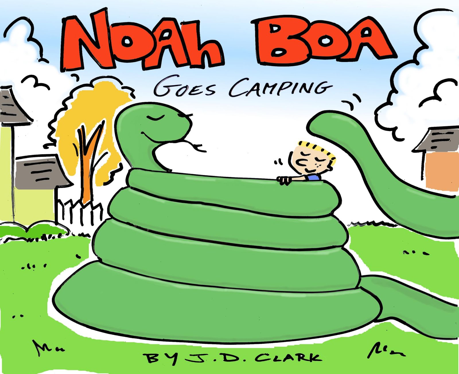 Noah Boa Goes Camping