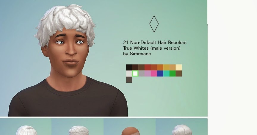sims 4 multi color hair mod sims 4 multi color hair mod