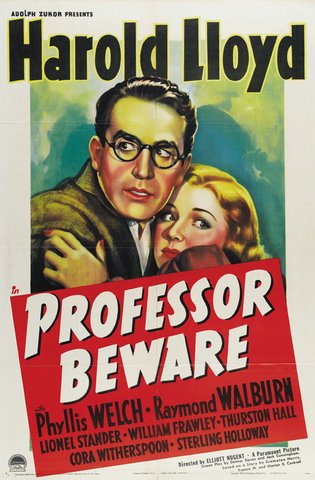 19 - 20 PROFESSOR BEWARE (1938) Harold Lloyd, Phyllis Welch, Lionel 19 - 20 PROFESSOR BEWARE (1938) Harold Lloyd, Phyllis Welch, Lionel