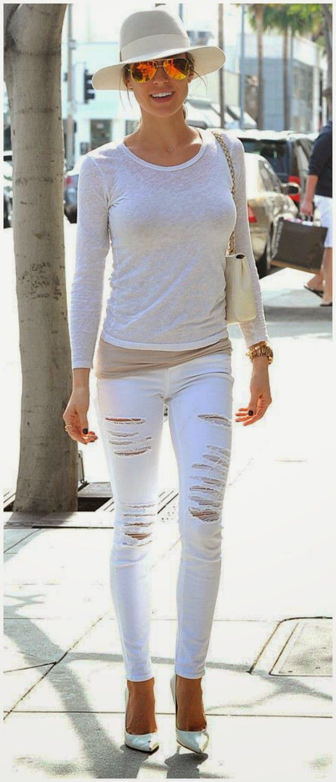 #OOTD Channeling Kristin Cavallari - All White