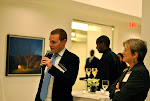 The opening reception at Rockefeller Center, hosted by Rob Speyer
