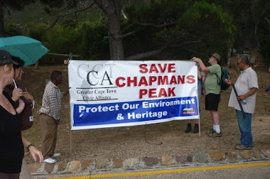 Chapmans Peak Toll Plaza Protest
