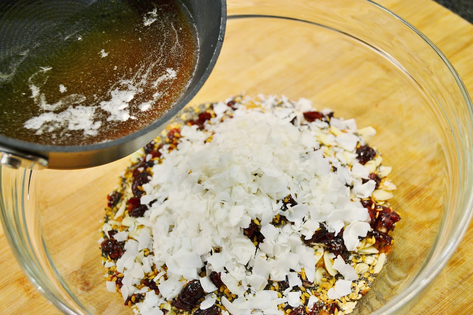 ...with a lil' twist Chia Seed and Agave Granola