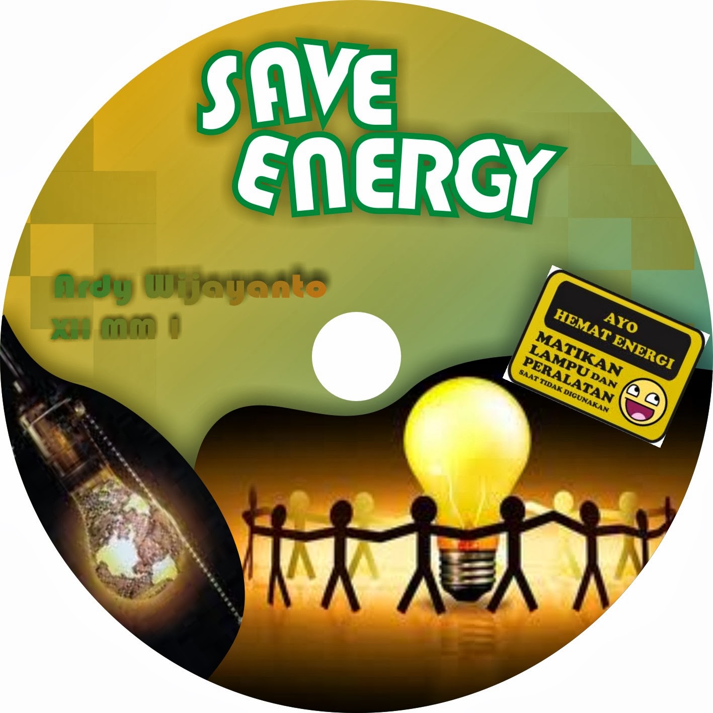 Goresan Tinta Cover dan Label CD Karya Siswa ILM