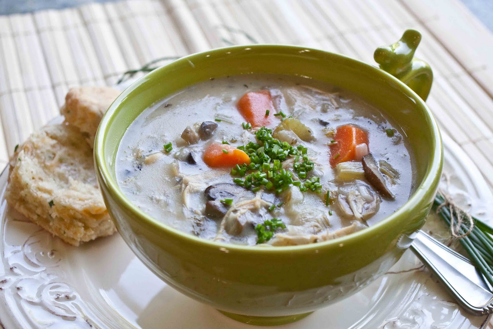 FOODjimoto Creamy Chicken & Mushroom Stew