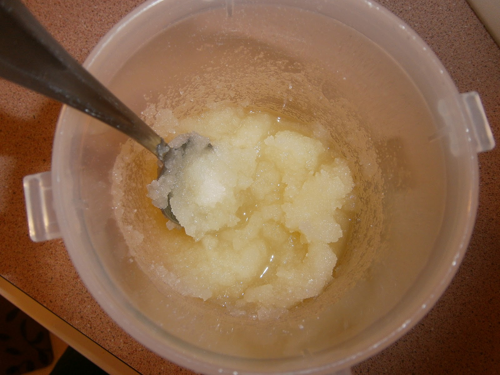 Goin' Domestic Sugar Scrub for Keratosis Pilaris (or just for softer