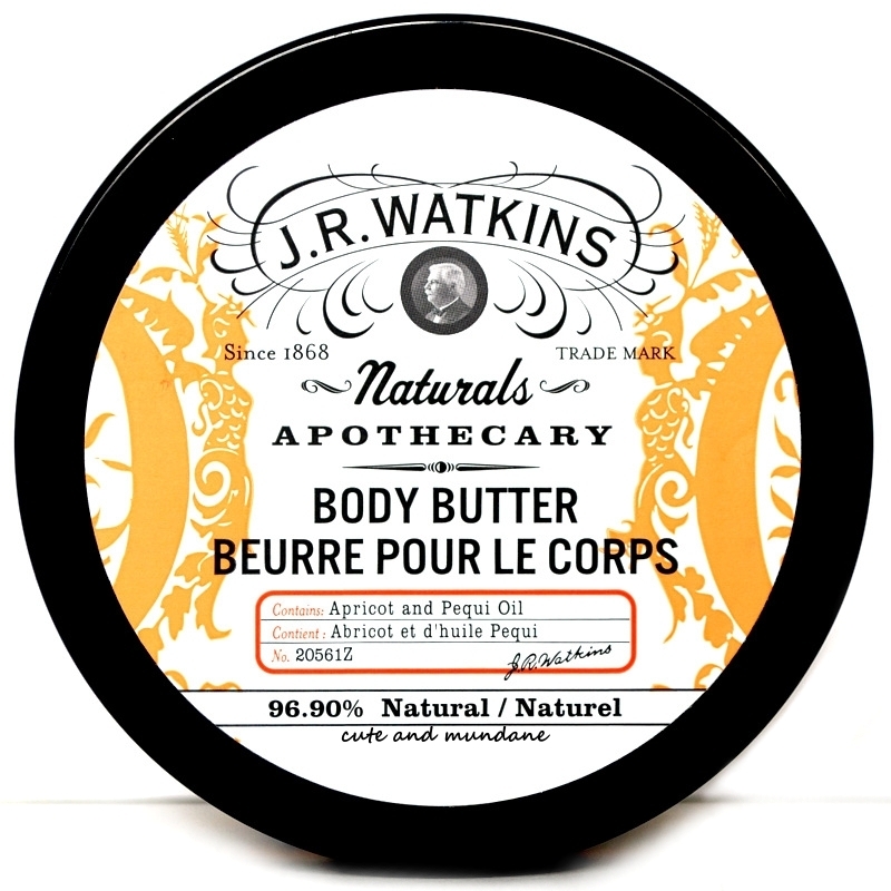 Cute and Mundane J.R. Watkins Apricot and Pequi Oil Body Butter review