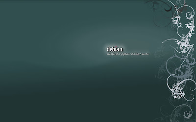 Download Wallpaper Desktop Distro Linux Debian 5