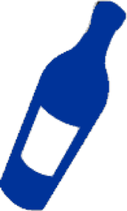 blue bottle clipart