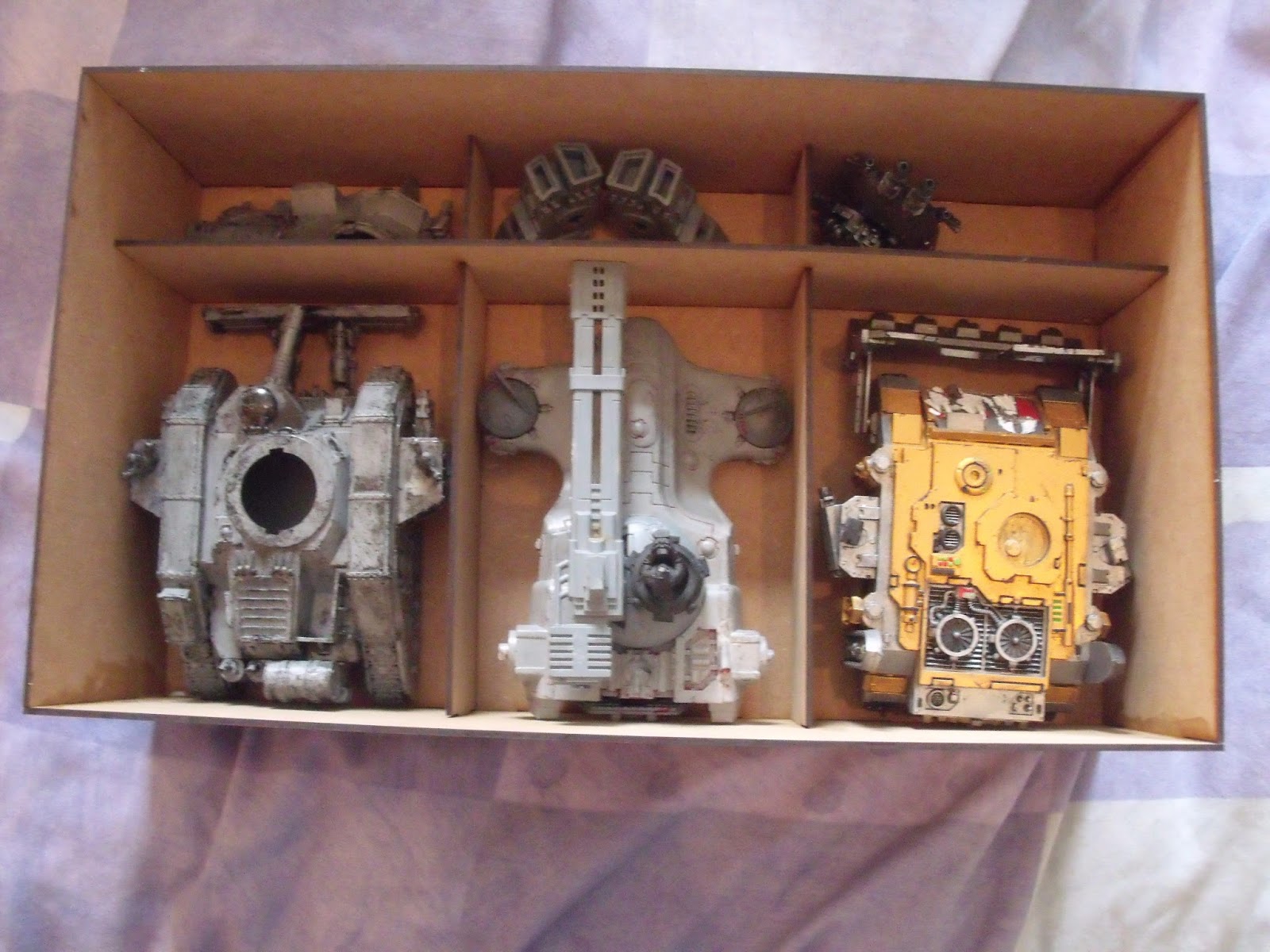 1 for tanks Warhammer storage trays cases wargames figures