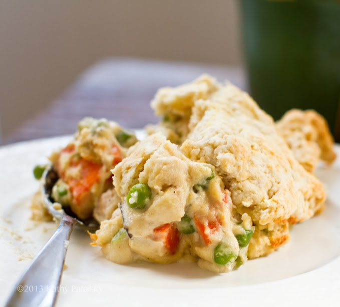 Creamy Cashew Veggie Pot Pie. Flaky Biscuit Crust. Comfort Food. Vegan Recipe