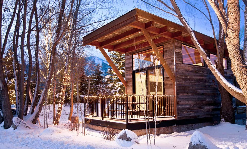 Ski House Of The Day Mini Ski Cabin