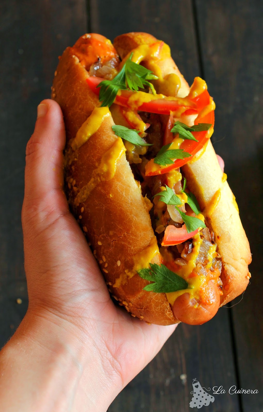 LA CUINERA Como hacer pan para hot dog