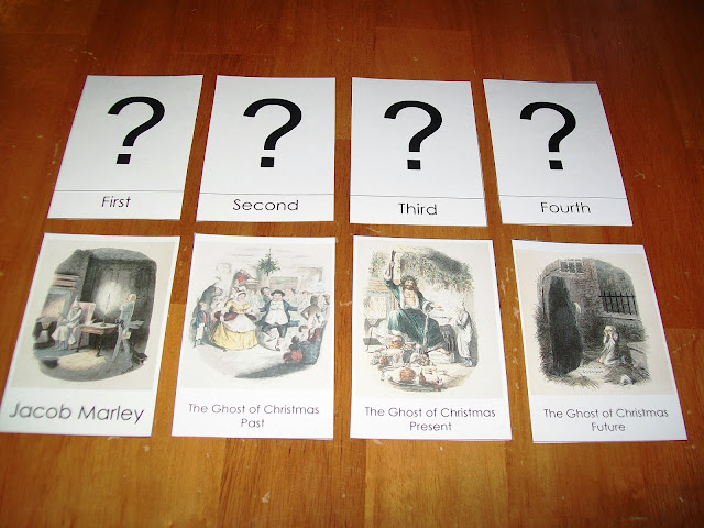 A Christmas Carol Sequencing Activity