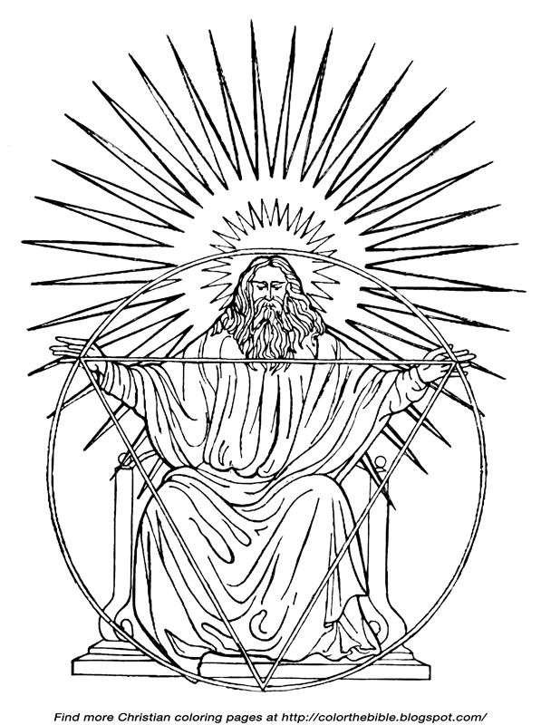 God The Father Coloring Pages Coloring Pages