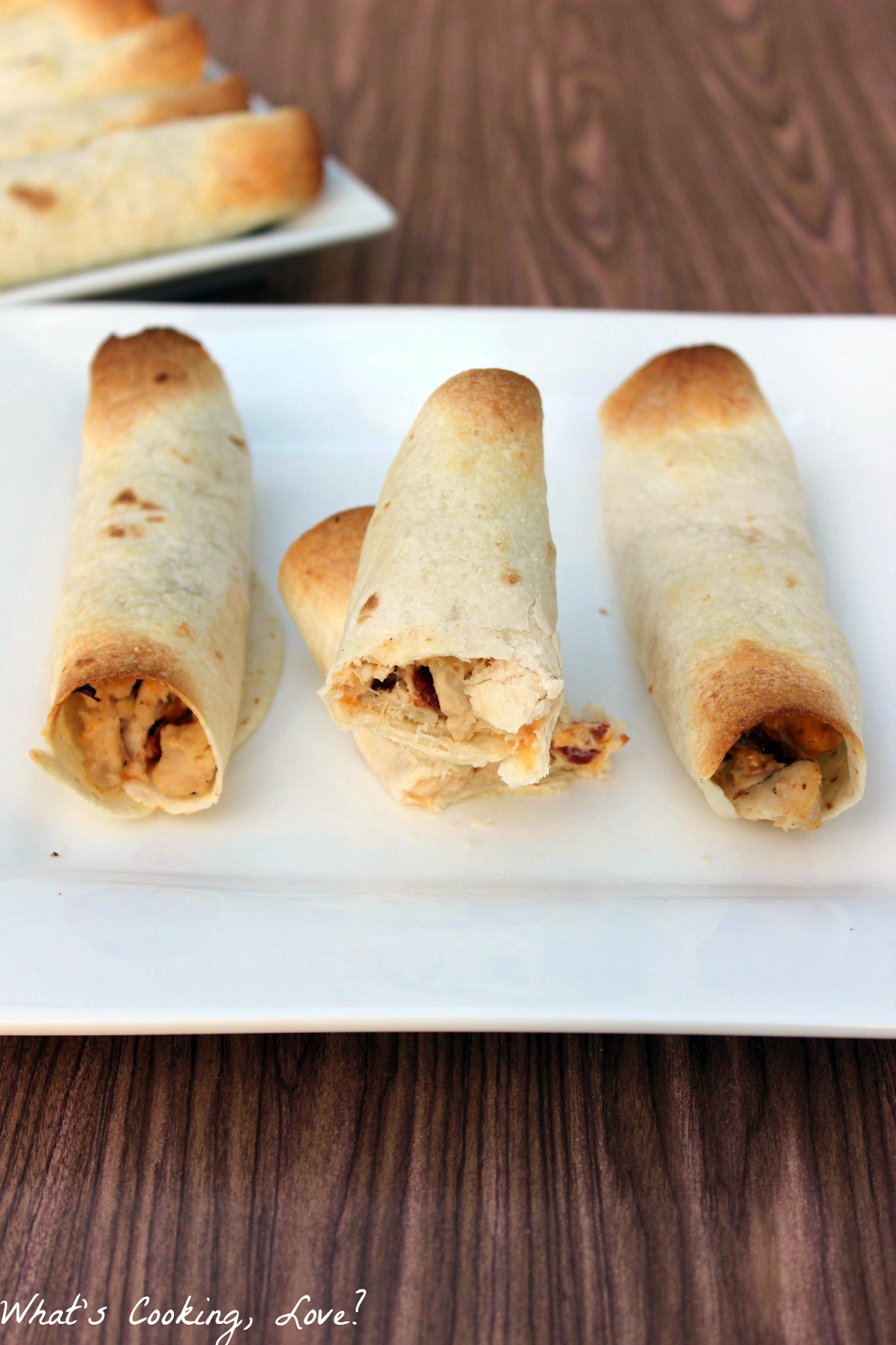 Bacon Chicken Ranch Taquitos Whats Cooking Love?