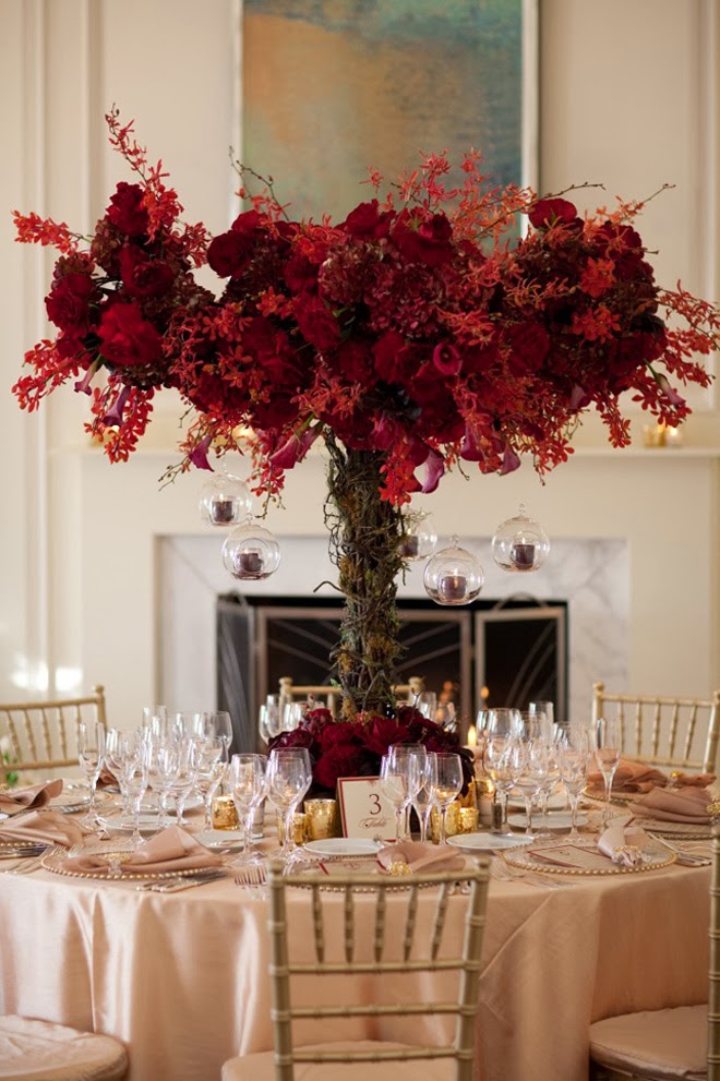 12 Fabulous Centerpieces for Fall Weddings Belle The Magazine