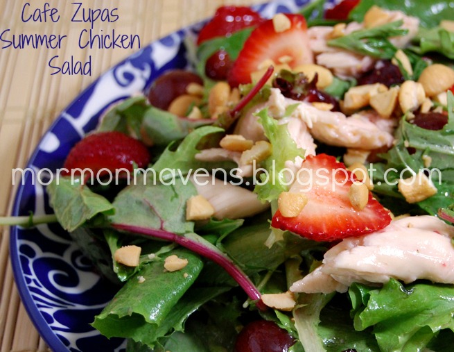 Mormon Mavens in the Kitchen Cafe Zupas Summer Chicken Salad