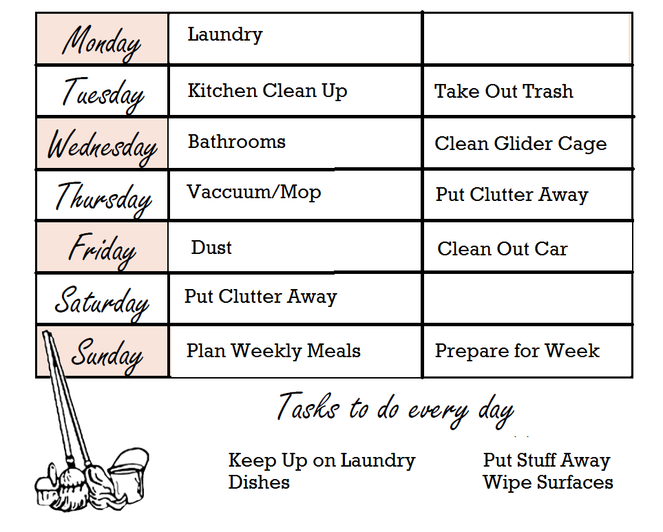 Large Chore Chart