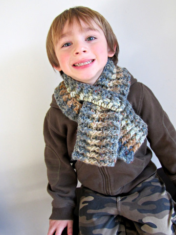 Moose Mouse Creations: A Childs Scarf: Crochet Pattern