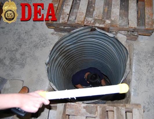 Foto-foto Terowongan Rahasia Para Mafia Narkoba