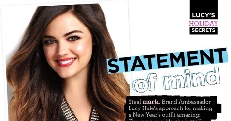 Erica's Fashion & Beauty: Lucy Hale's mark Holiday 2014 Favorites
