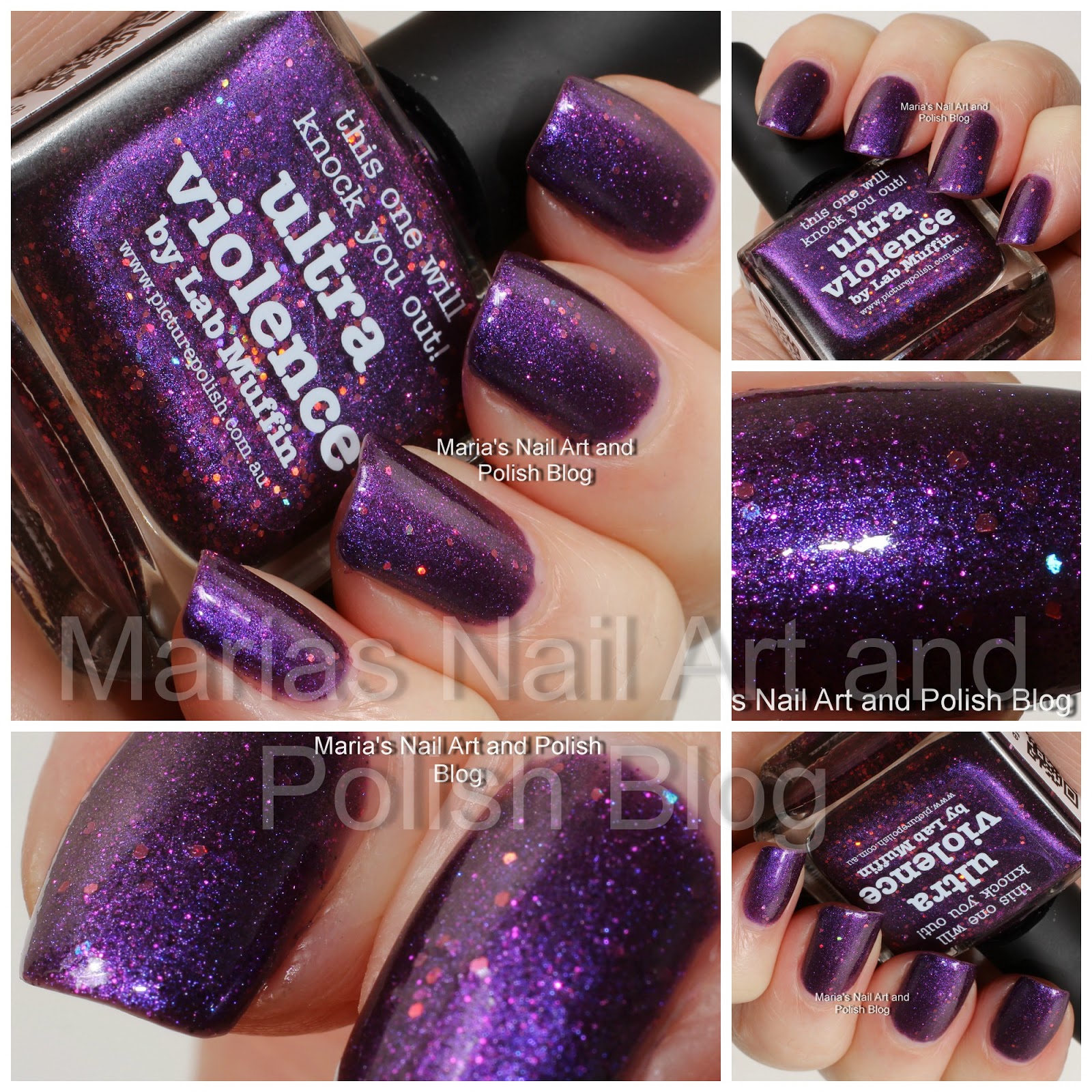 Marias Nail Art and Polish Blog Picture Polish Ultra Violence by Lab