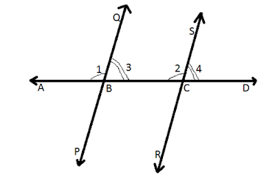 Important Axioms and Theorems: Transversal and Parallel lines