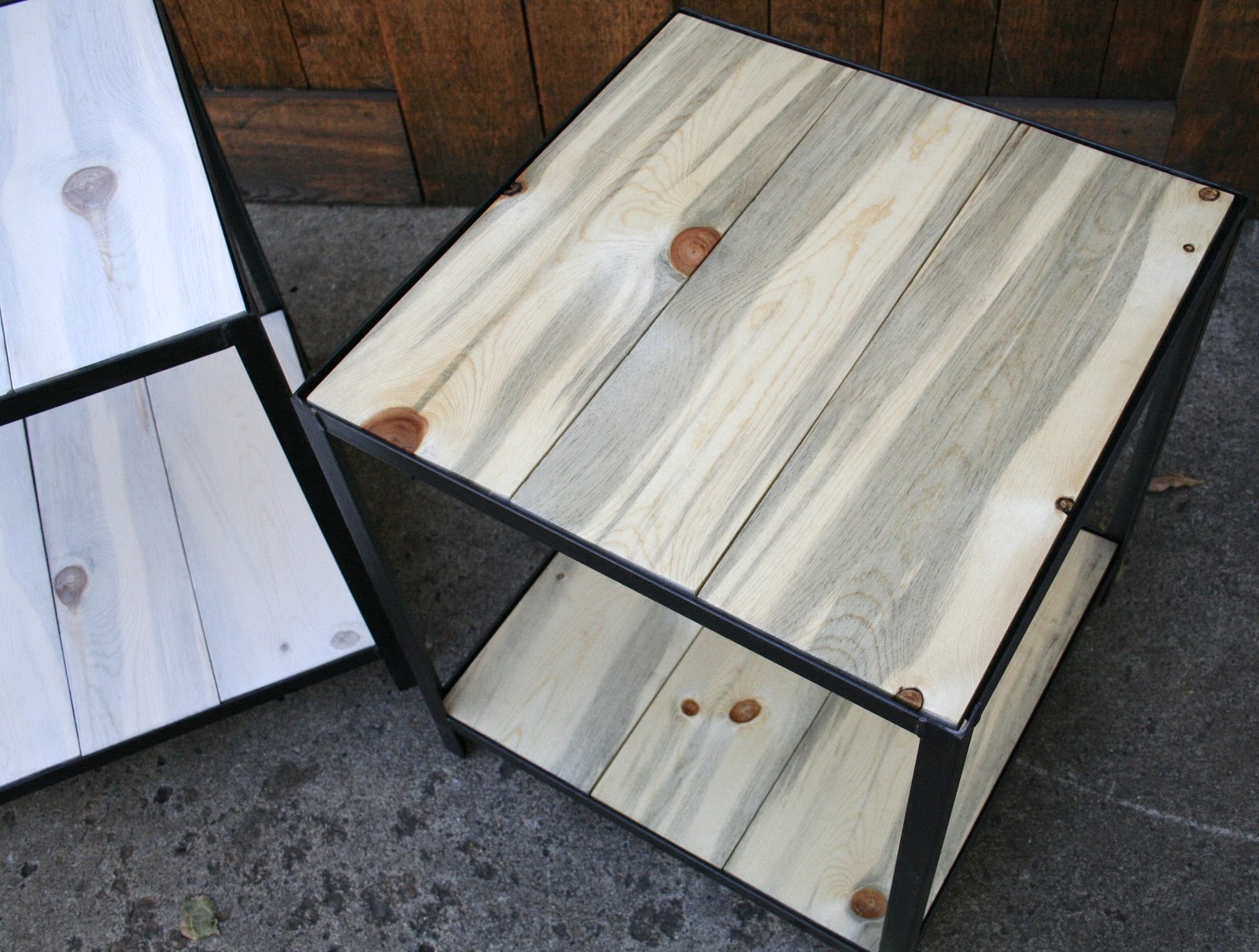 Real Industrial Edge Furniture llc Beetle kill pine tables