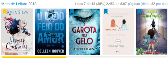 Meta de Leitura 2018