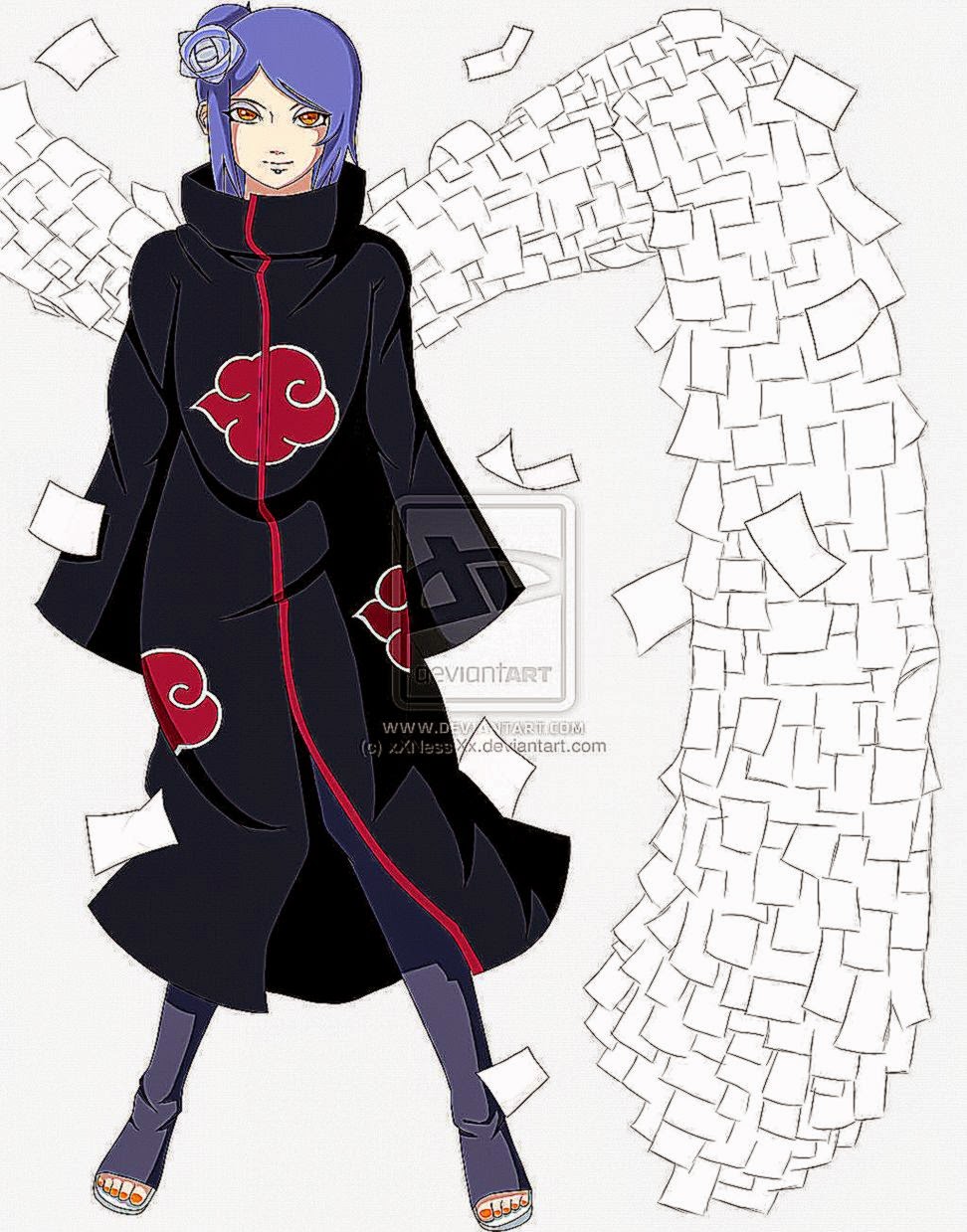 Konan Naruto Shippuuden Fanart by xXNessiXx on DeviantArt Konan Naruto Shippuuden Fanart by xXNessiXx on DeviantArt