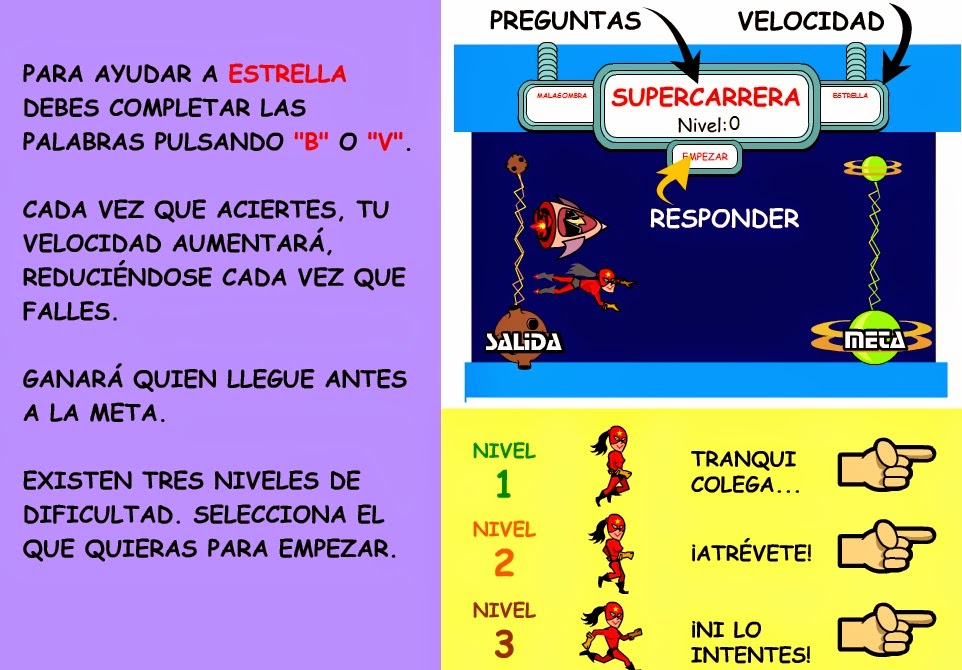 La lengua a tu gusto Super juego de Estrella Literaria